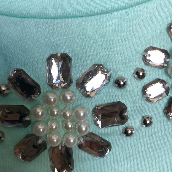 Express Stone Detail Crop Top • XS - Picture 4 of 4